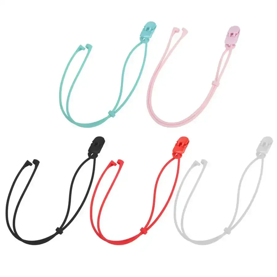 Hearing Aids Anti Lost Clip Silicone Elastic Rope Waterproof Bluetooth Protector Headset Hearing Aids Accessory for Child Adult