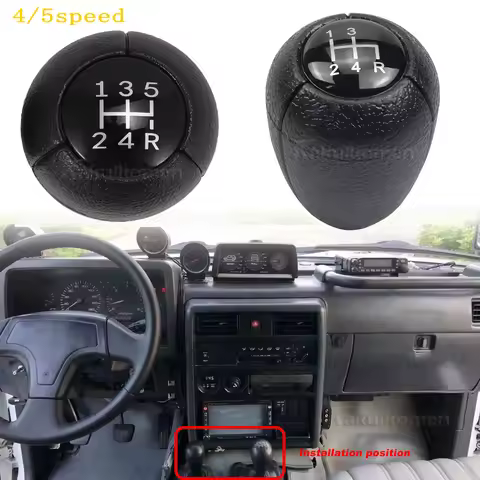 4 5 Speed Manual Car Gear Shift Konb Gaiter Shifter Knob Lever Handball For Nissan Safari Patrol Y60 1987 1988 1989 1990-1995