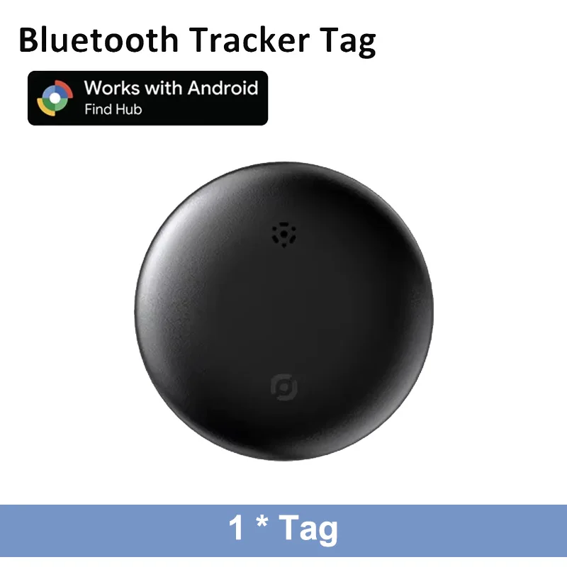 Bluetooth GPS-Tracker Kompatibel mit Google Find My (Nur Android) Wasserdichter Intelligenter Tracker-Tag mit Verstellbarem Halsband für Katzen, Haustiere