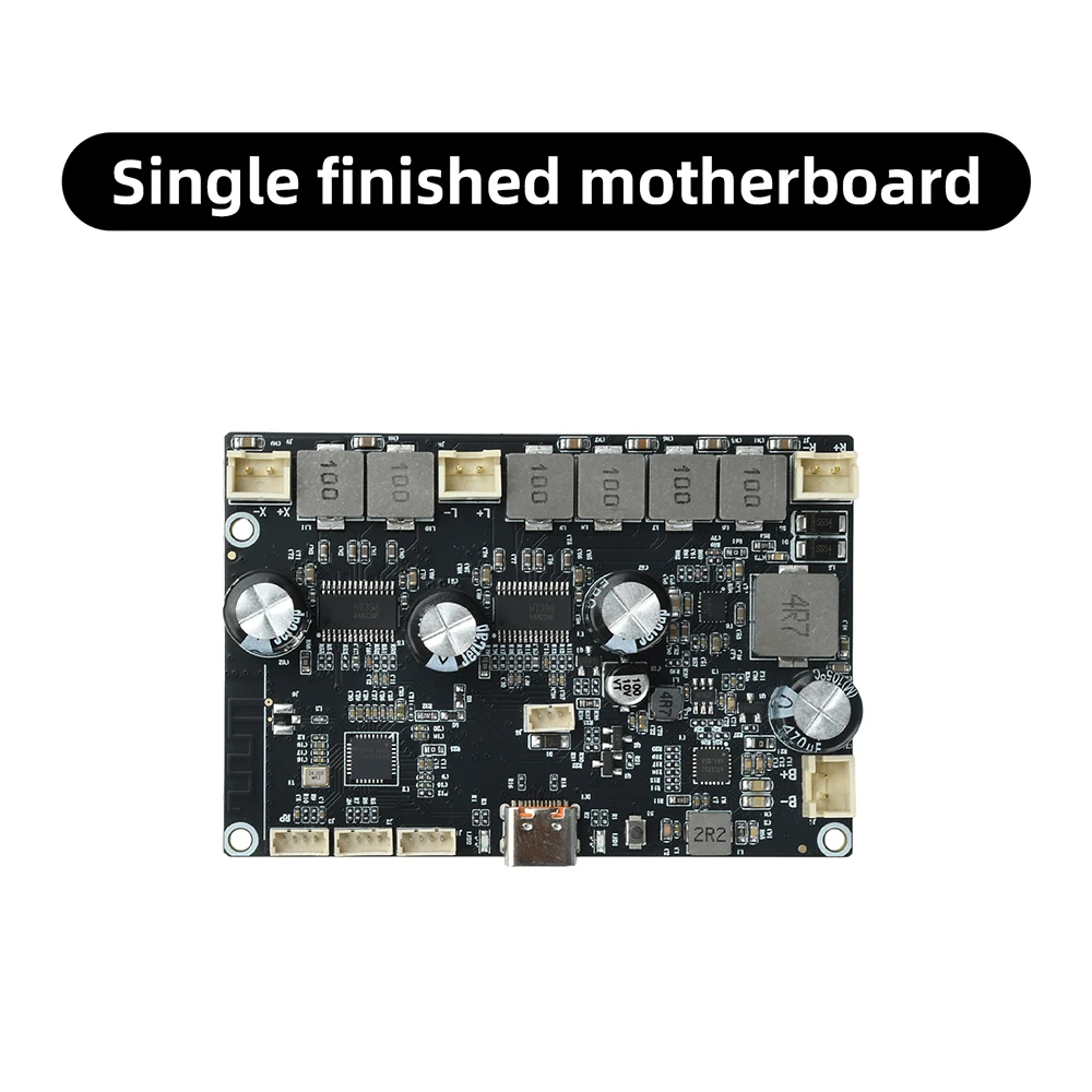 Bluetooth-Verstärkerplatine APP-Steuerbar 2.1-Kanal 2×22W+43W Bass Typ-C Ladeanschluss Audio-Verstärkerplatine für DIY-Lautsprecher – Detail 3
