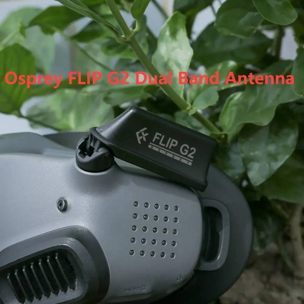 

FlyFishRC Osprey FLIP G2 Dual Band Antenna with compact and foldable design&High-Gain Linear Antenna in MCX For DJI GOGGLEs 2