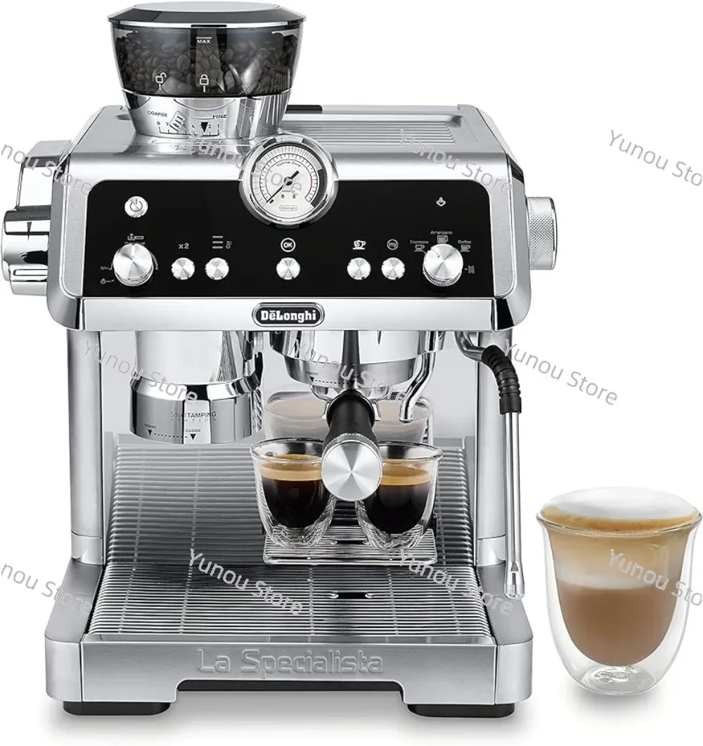 De\'Longhi EC9355M La Specialista Prestigio Espresso Machine , 1.3L, Stainless Steel,Silver