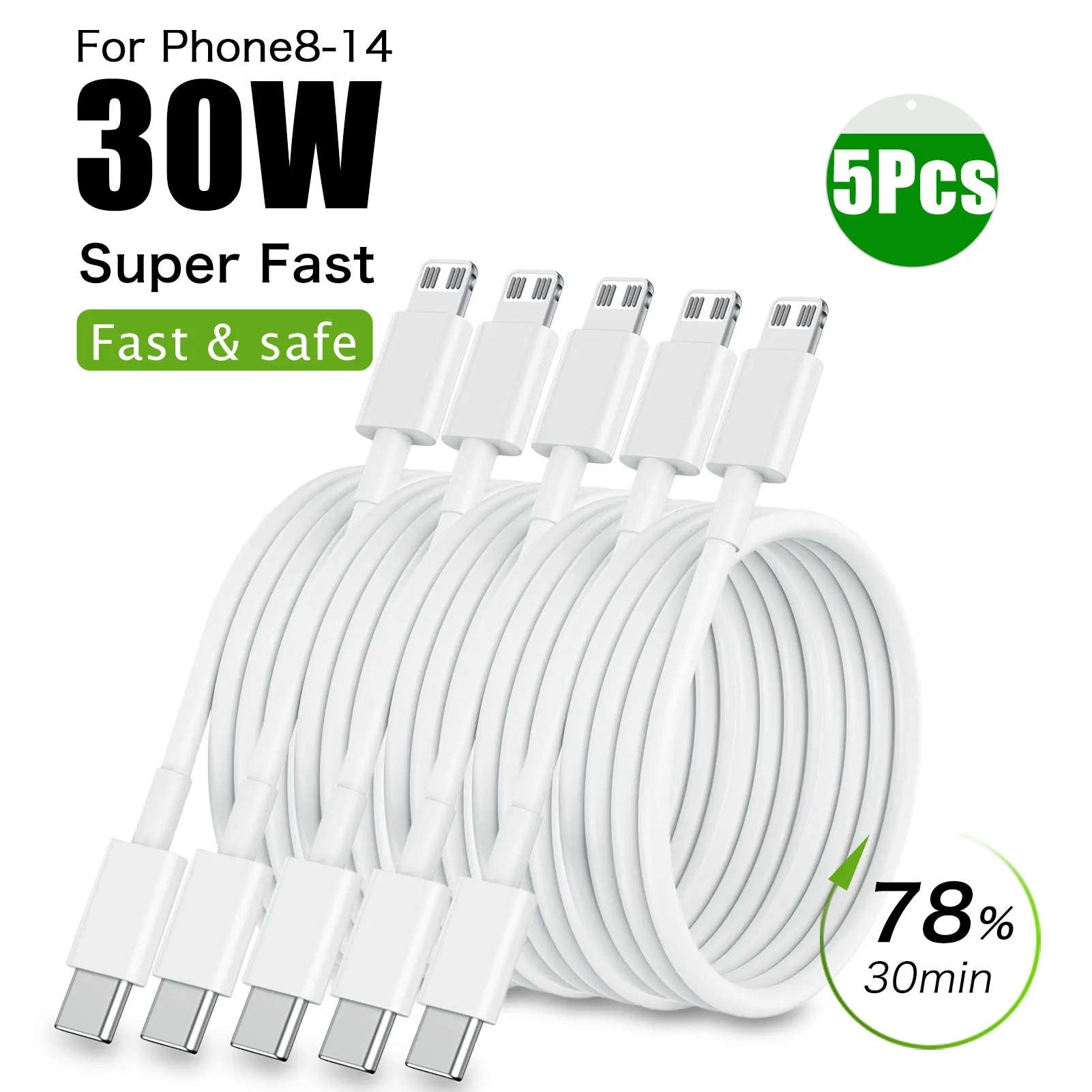 5-1 Pack 30W Usb C … - image