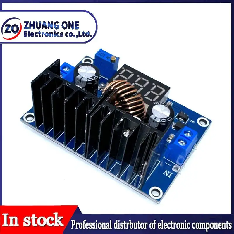 XH-M404 DC 4-40V 8A 200W Voltage Regulator Module Digital PWM Adjustabl DC-DC Step Down Voltage Regulator DC XL4016E1