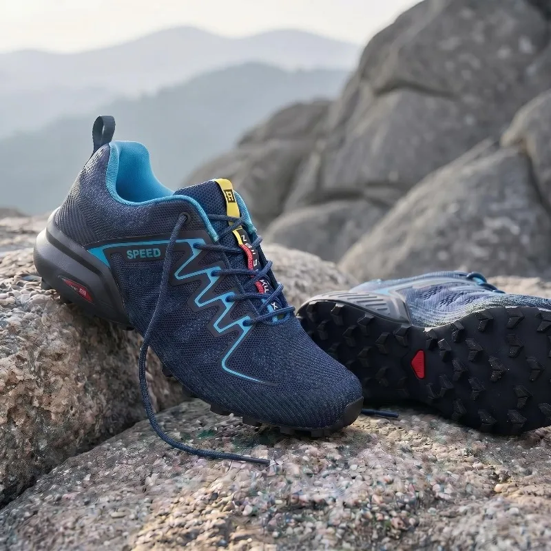 

Waterproof Hiking Shoes Men‘s Outdoor Trekking Sneakers Mountain Climbing Camping Trainers Hunting Tactical Boots Bike Shoe Male