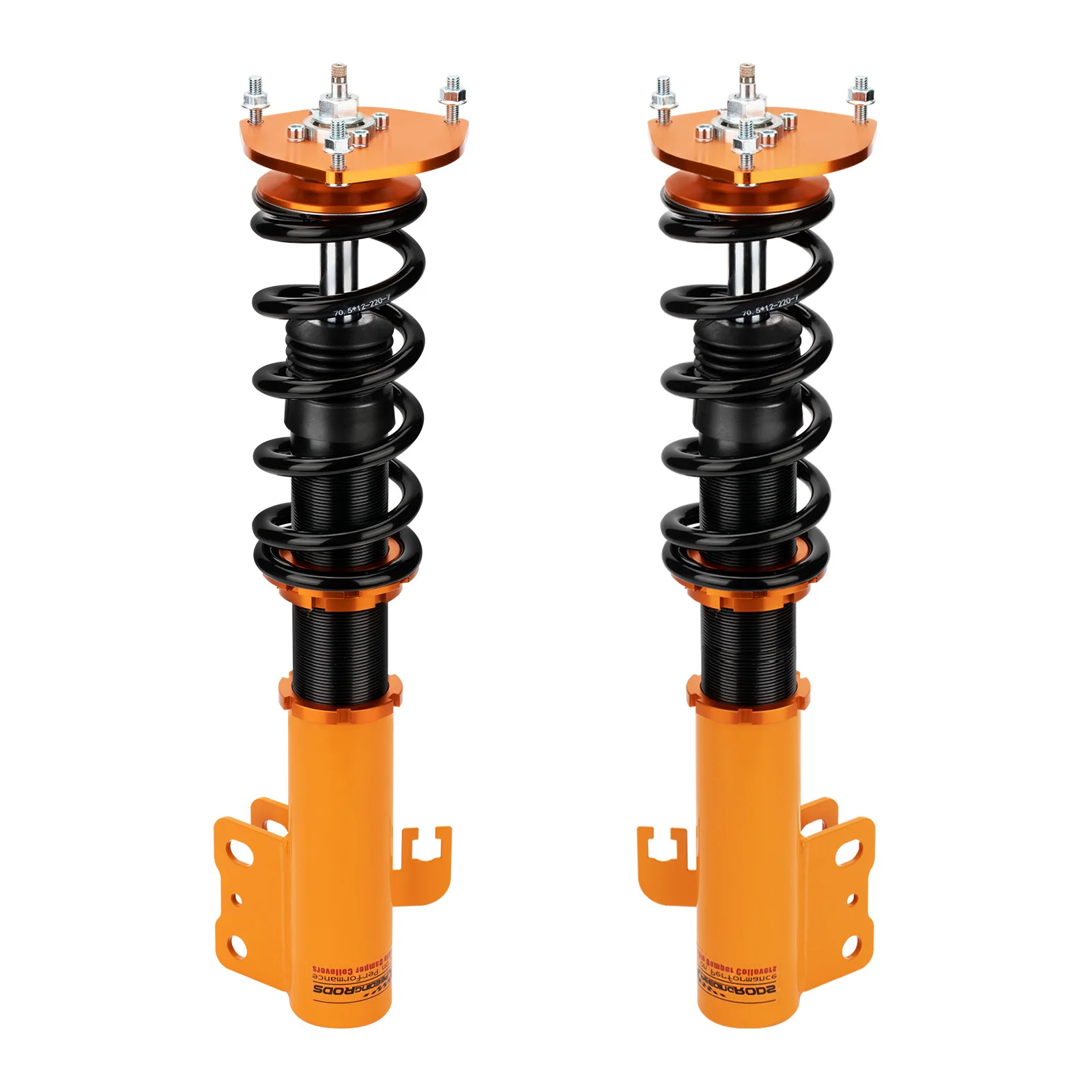 24 ways Adjustable Damper force Coilover Lowering Kit For Subaru Forester 98-02 Coilovers Suspension Struts