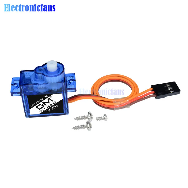 1 Pcs Rc Mini Micro 9G 1.6Kg Servo SG90 Voor Arduino Rc 250 450 Helicopter Vliegtuig Auto boot Afstandsbediening Motor