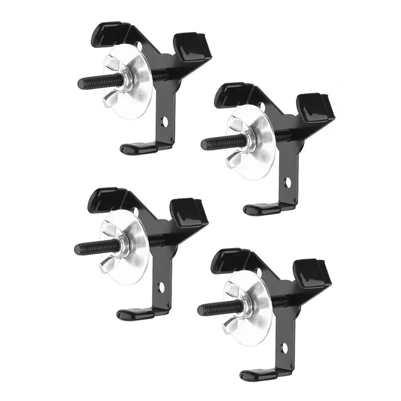 

FSTE- Football Helmet Wall Mount Display, Holder For Full And Mini Helmets, Floating Football Helmet Shelf 4Pcs