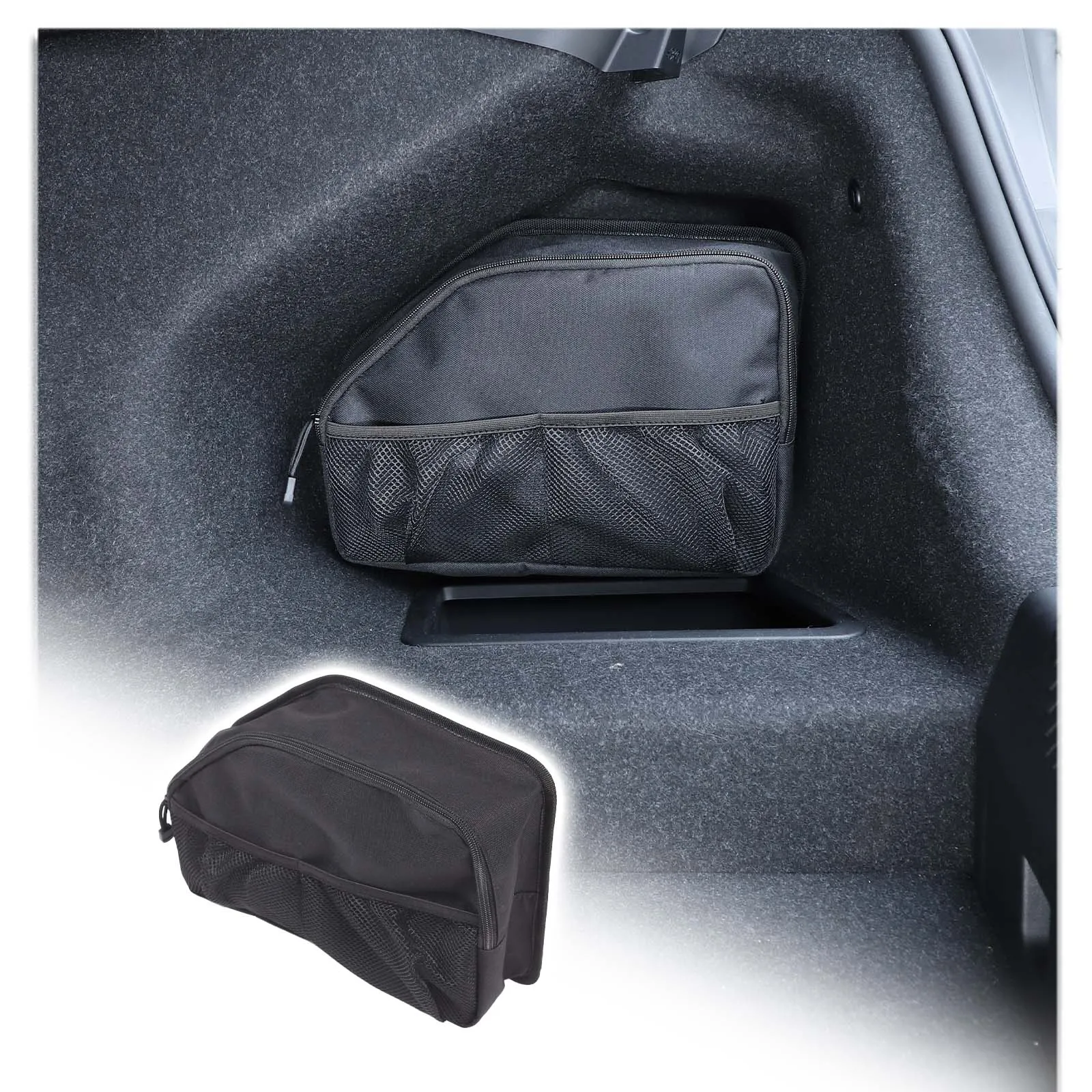 

Car Trunk Storage Bag Large Capacity Multifunctional Cargo Organizer Bag For BMW 5 Series G60 2024+ Stowing Tidying Accessories