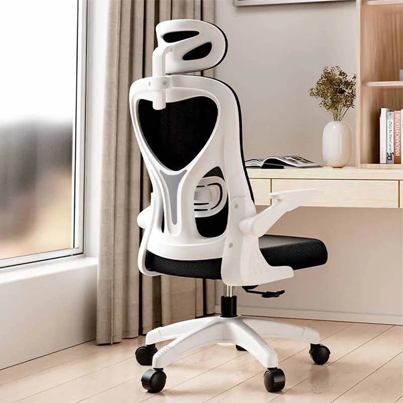 

Back Support Wheels Office Chair Full Body Ergonomic Gaming Lounge Swivel Chair Mobile Schoolboy Floor Silla Plegable Furniture