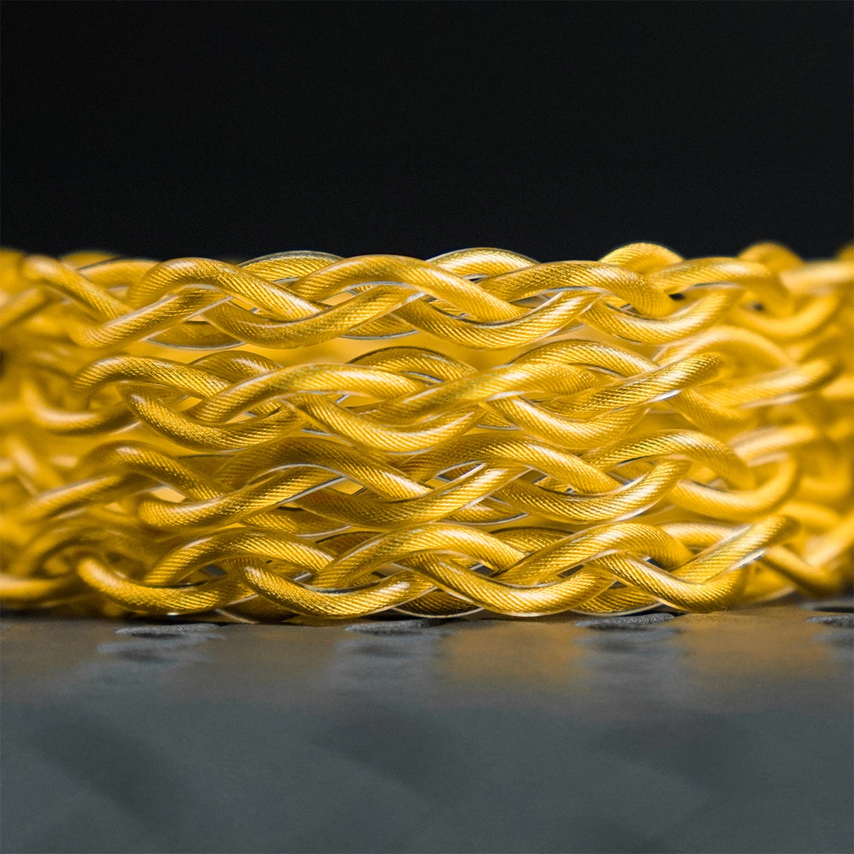 NICEHCK AuKing Flagship Earphone Cable 7N OCC 4N Gold Plated Wire OFC Degaussing Plug 0.78 2Pin for Illumination Anou Okavango