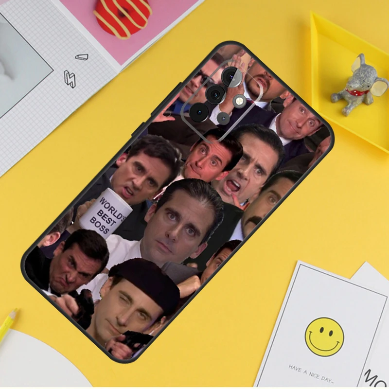 Michael Scott The Office Humor Case For Samsung Galaxy A55 A35 A25 A15 A51 A71 A12 A32 A52 A13 A33 A53 A14 A34 A54 Coque