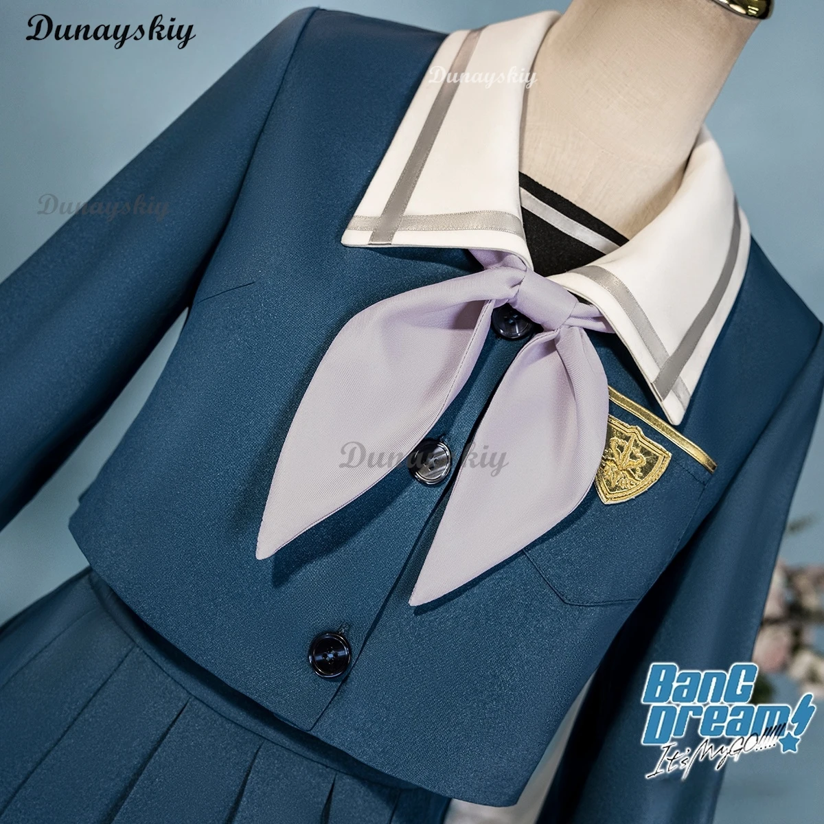 Nuevo disfraz de mutsuma Wakaba mortis, disfraz de BanG Dream Ave Mujic mygo, vestido JK para fiesta de Halloween, calcetines, top para mujer, conjunto completo de uniforme