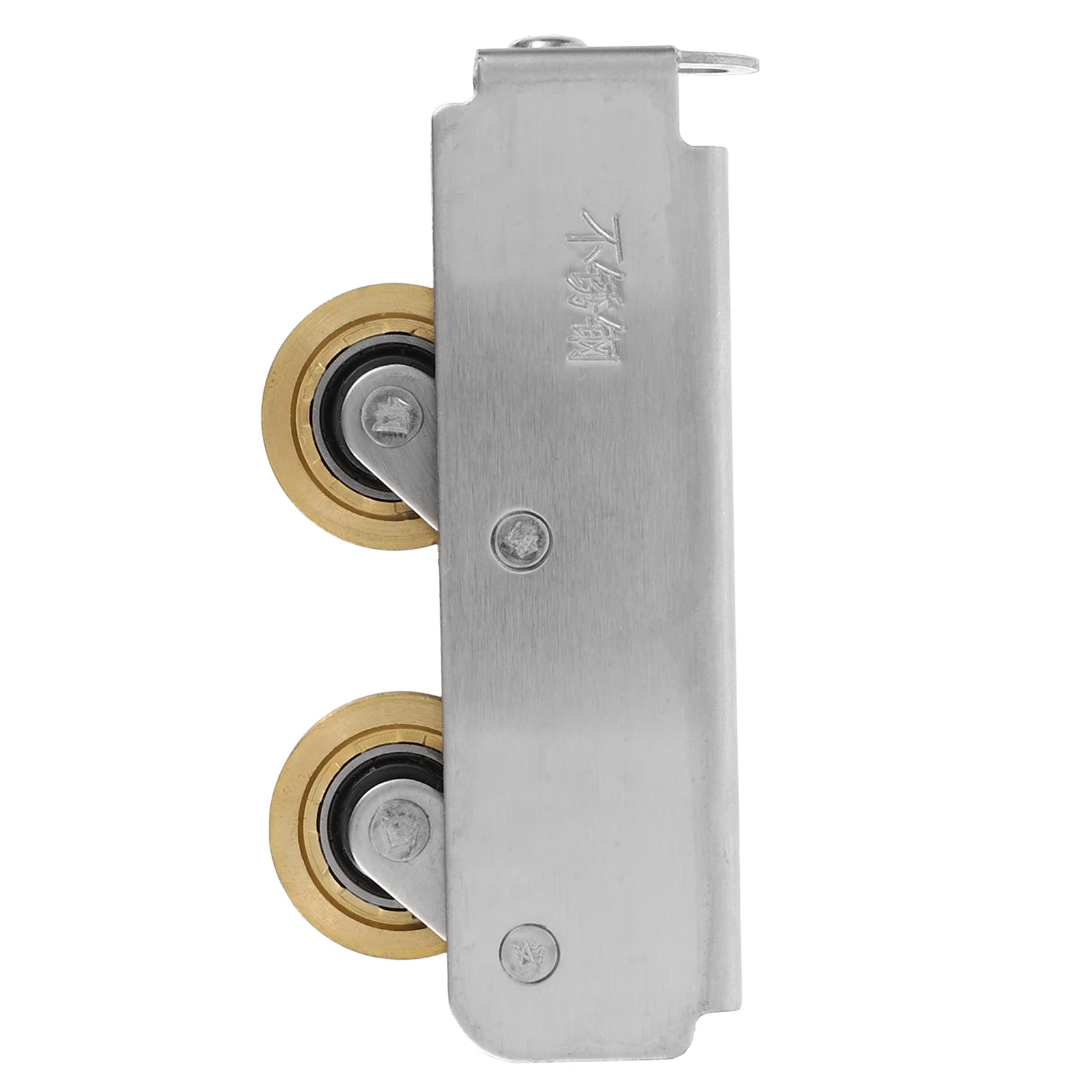 

Stainless Steel Sliding Door Roller Double Copper Wheel Heavy Duty Glass Garage Gate Bearings Replacement Rigid Caster