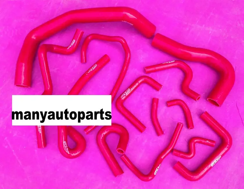 FOR NISSAN SKYLINE ECR33/ R33 GTS-25T/GTS-4 RB25DET SILICONE RADIATOR HOSE BLACK