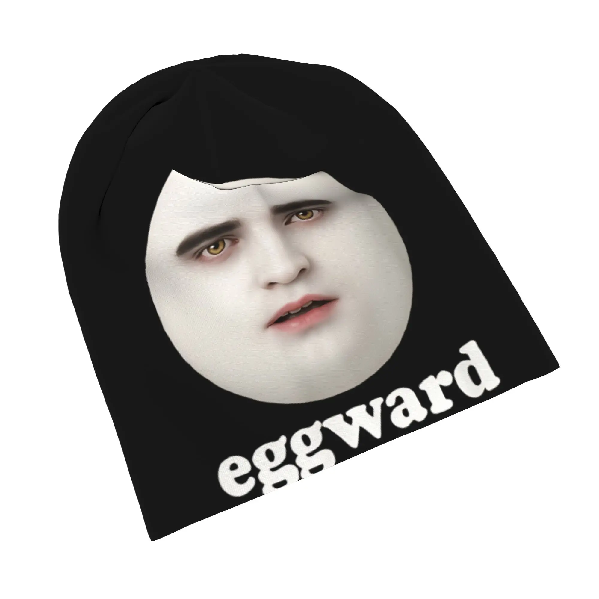 Eggward Funny Meme Bonnet Hats Vintage Street Skullies Beanies Hat Twilight Edward Cullen for Men Women Warm Multifunction Cap