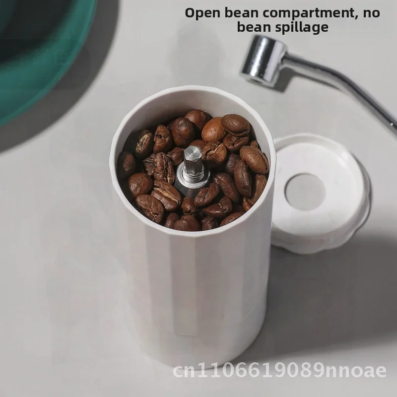 

Ручная кофемолка из нержавеющей стали с регулируемой толщиной, пятизвездочный шлифовальный сердечник, современная минималистичная ручная кофемолка для зерен