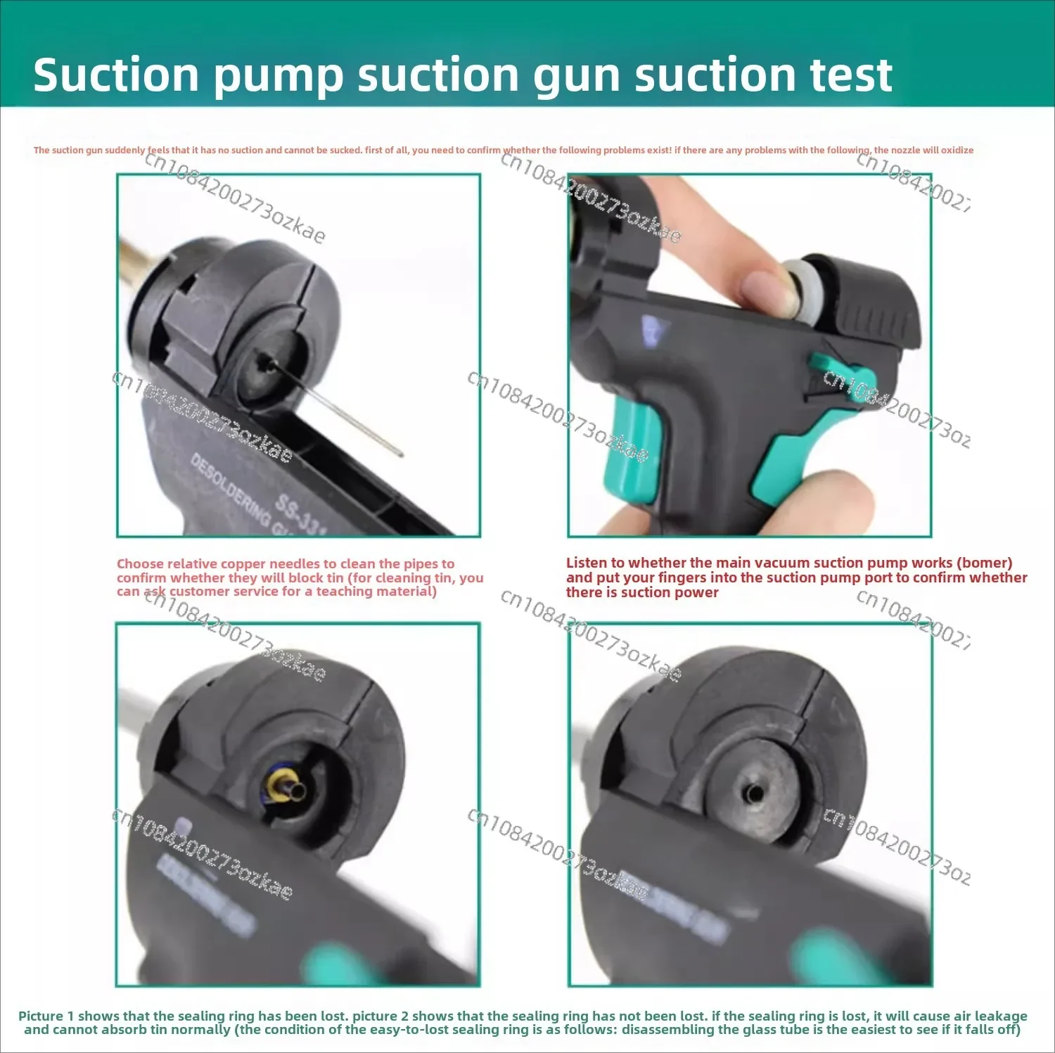 Desoldering station ProsKit SS-331H LCD Digital Electric Soldering Suction Pump High Power Strong Auto Sleep Vacuum Solder Gun