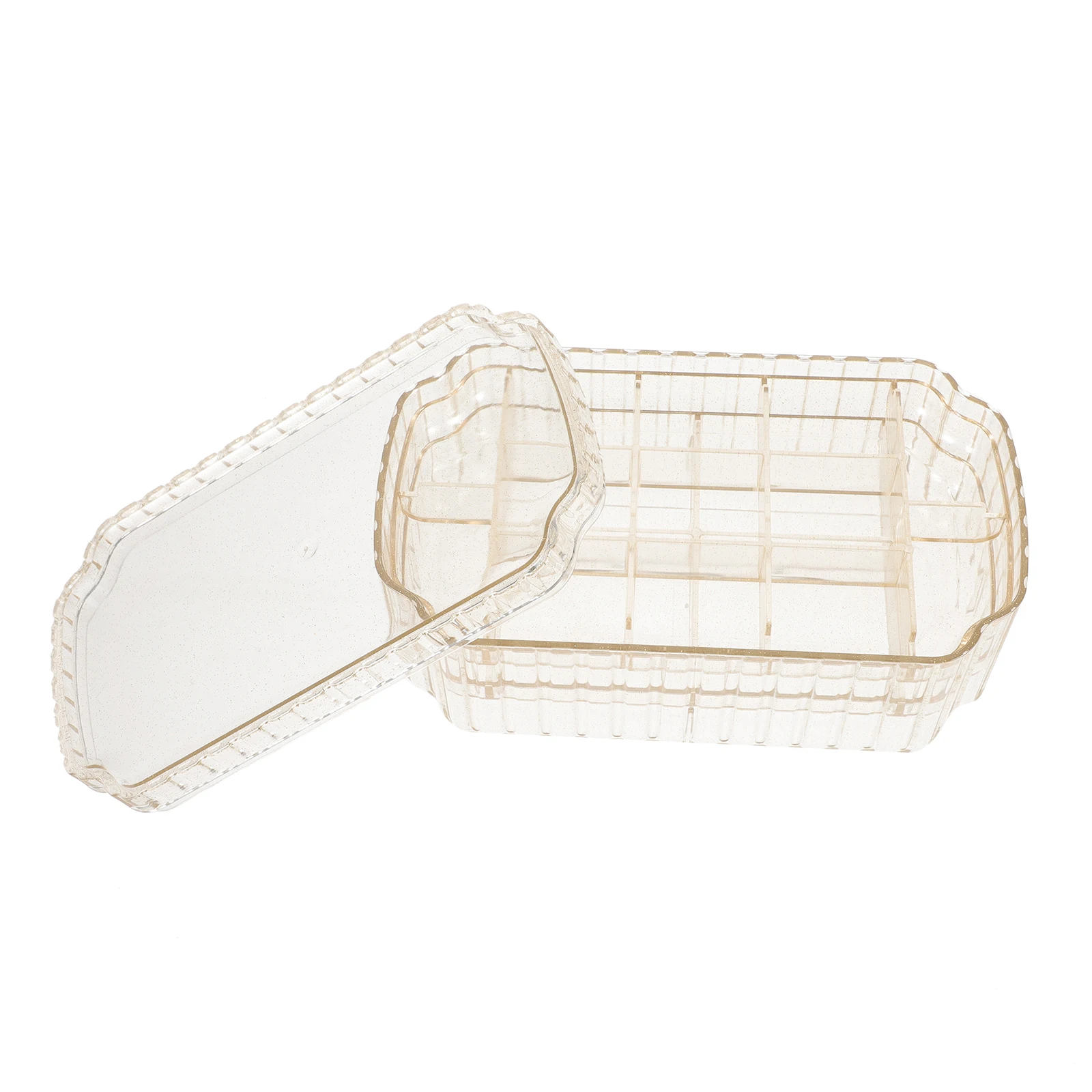 

Jewelry Storage Box Large Capacity 3 Layers Material ganizer for Earrings Necklaces Rings Bracelets Travel Accessories Holder