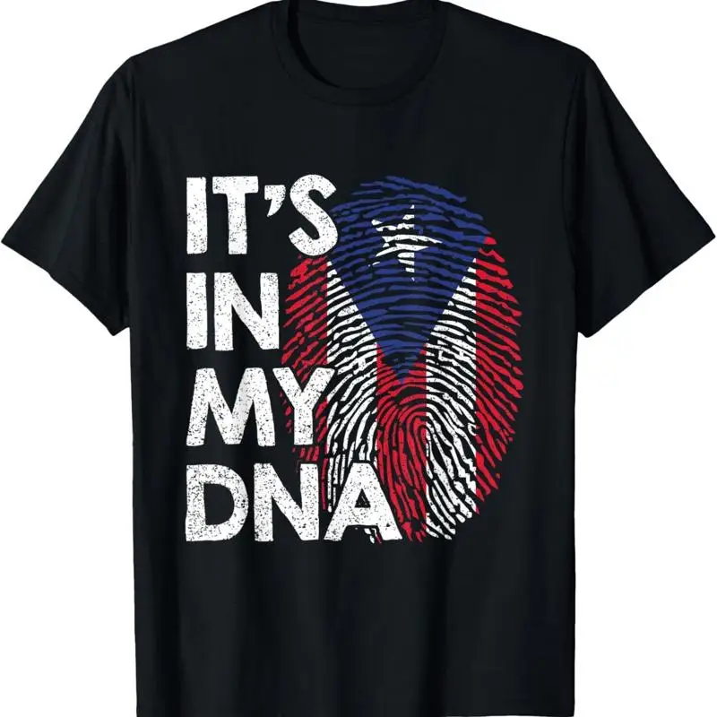 تي شيرت بورتوريكو Dna Flag Rican Puertorriqueƒç Os Boricuas
