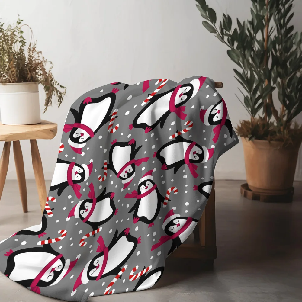 

Tu Soft Fluffy Blanket Throw Cozy Warm Sherpa Fleece Winter Bedspread Home Decor Gift Idea Holiday Christmas Pattern Design