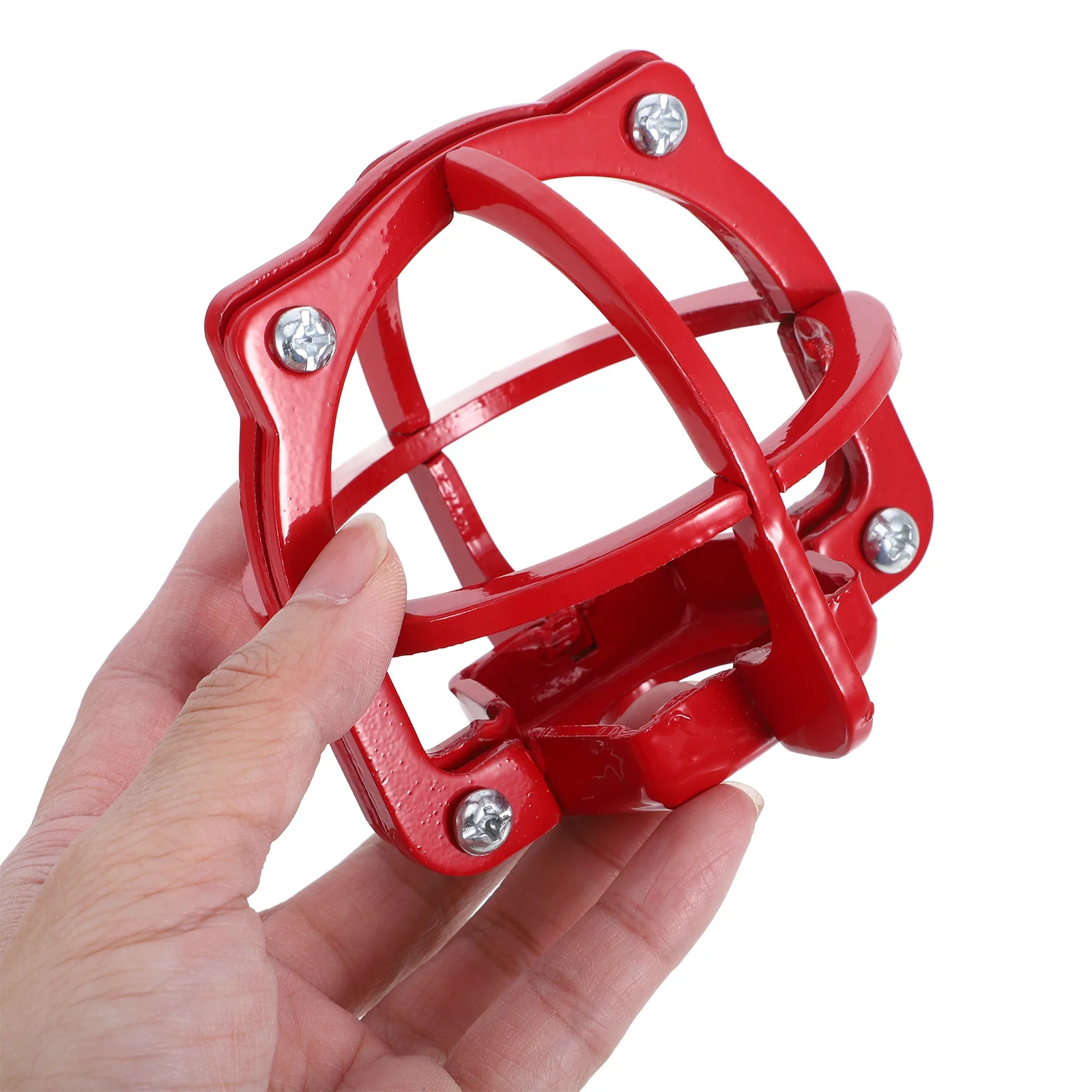 غطاء حماية لرش الحريق الأحمر، حامل سقف متين وشديد التحمل، قفص حماية من الرذاذ للفنادق والمدارس والمستشفيات #6