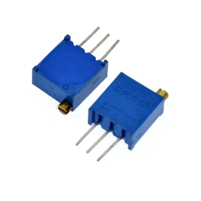 10PCS 3296 potentiometer Kit High Precision 3296W Variable Resistor 100R -1M 200R 500R 1k 2k 5K 10K 20K 50K 100K 200k 500k