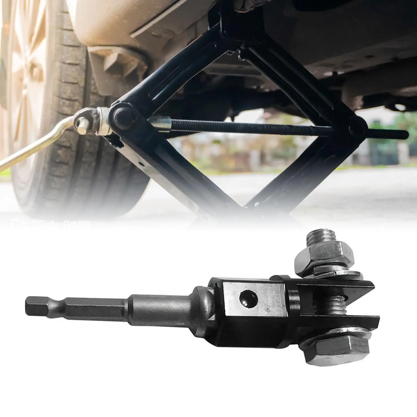 

1/2'' Scissor Jack Adapter Automobile Accessories Jack Socket Drill Adapter