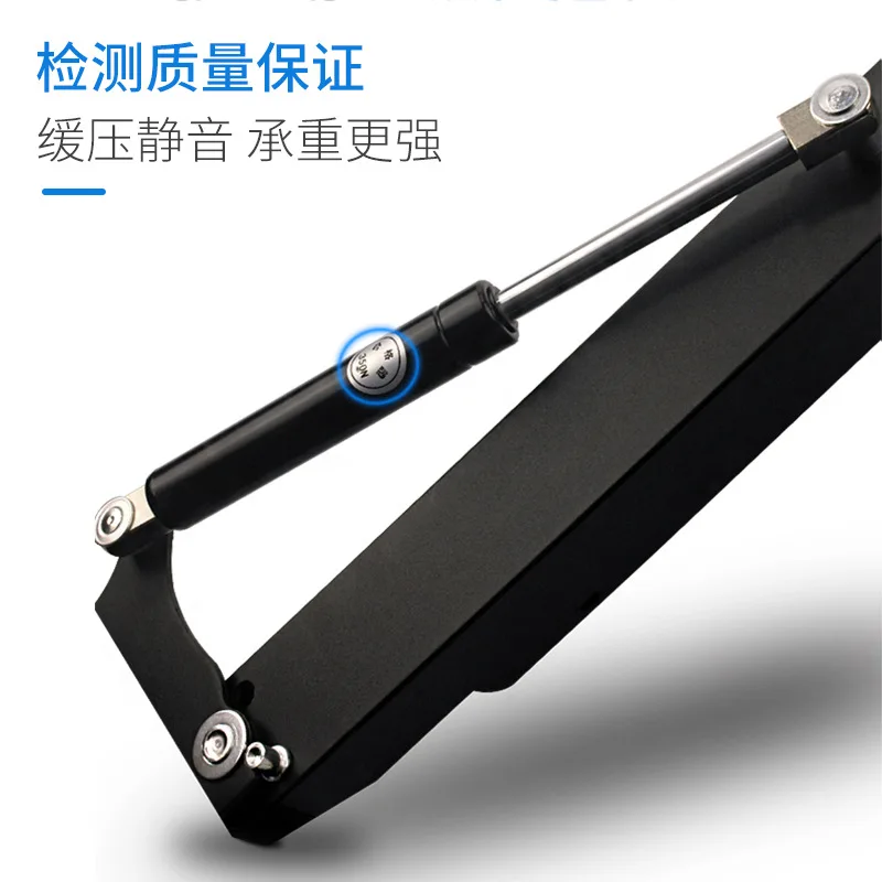 DIY folding table mechanism kit hidden dining room cabinet hardware set gas spring furniture