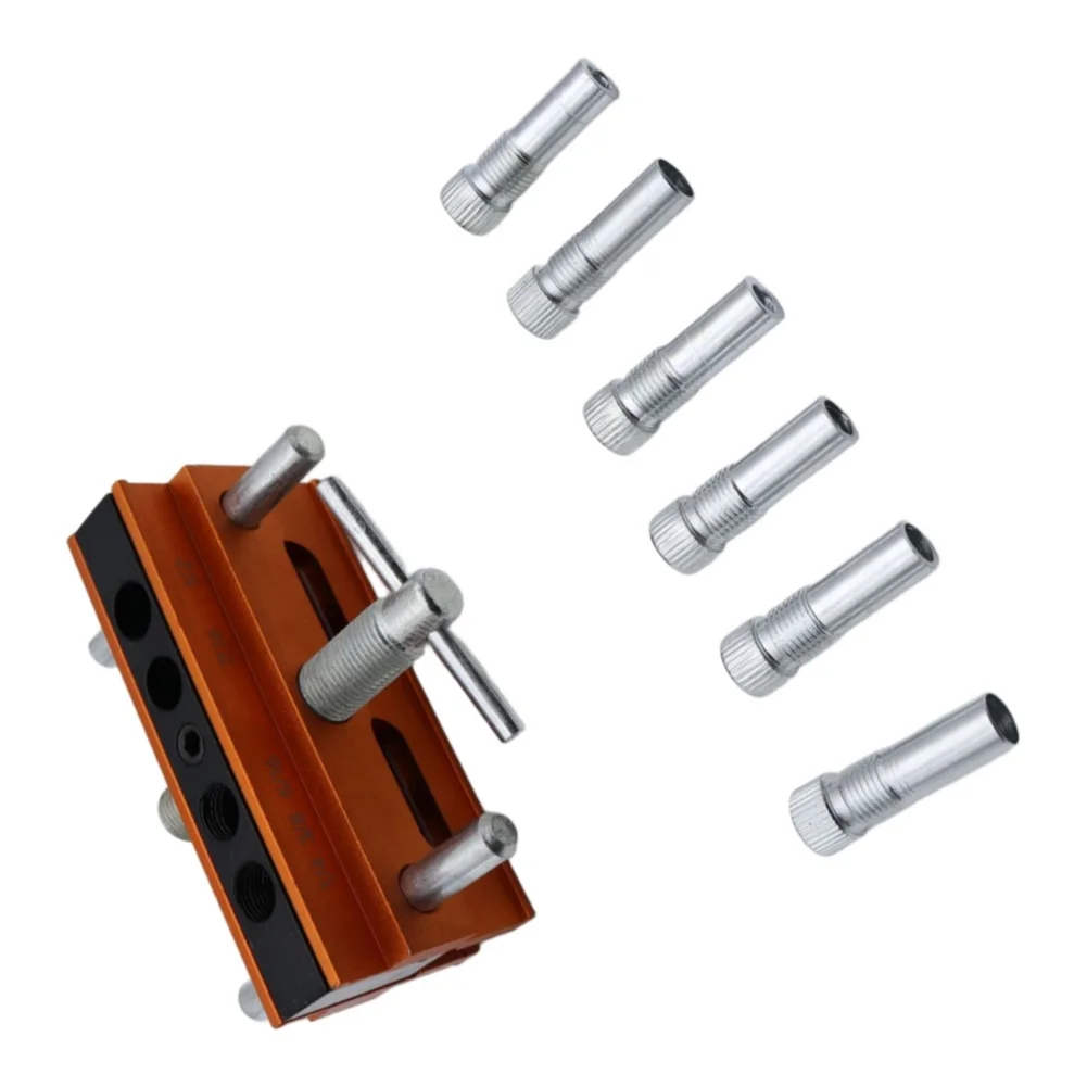 Self Centering Doweling Jig Heavy-duty Drill Guide Woodworking Hole Locator For Furniture Cabinet DIY Wood Joinery Project Part