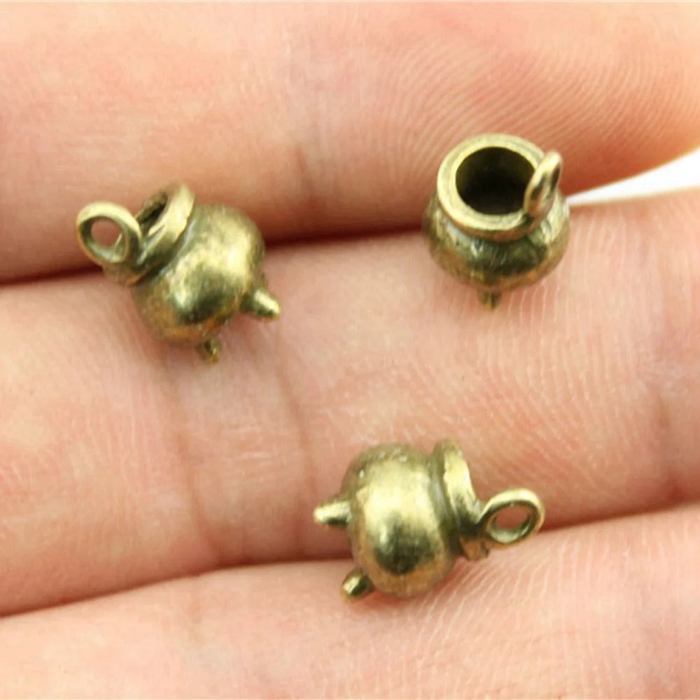 Supplies For Jewelry Cauldron Censer Charms New In Men Accessories 10pcs