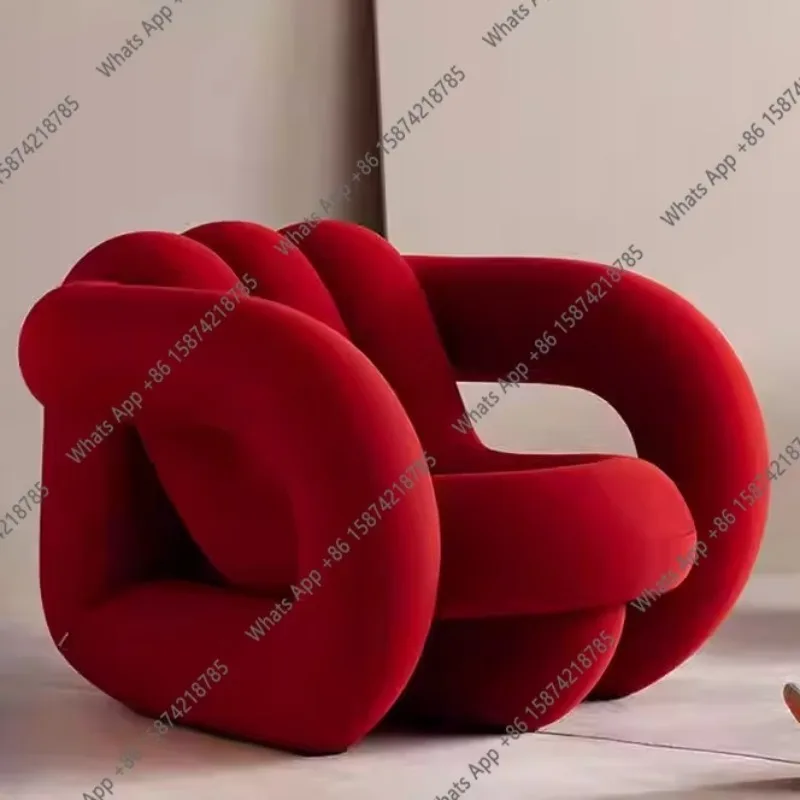 29 Terminal Building Italian-style Single Sofa Leisure Princess Recliner Living Room Household Small Apartment