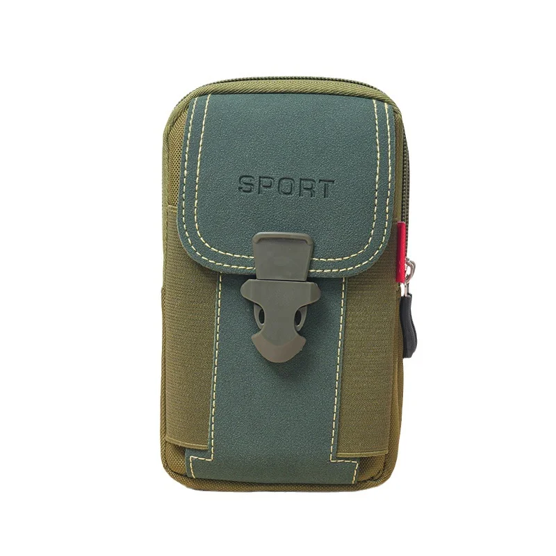 Man Belt Pouch Mobile Phone Bag for Men Phone Holster Bag Molle Waist Bag Pack Small Tactical Duty Belt Backpack Card Holder