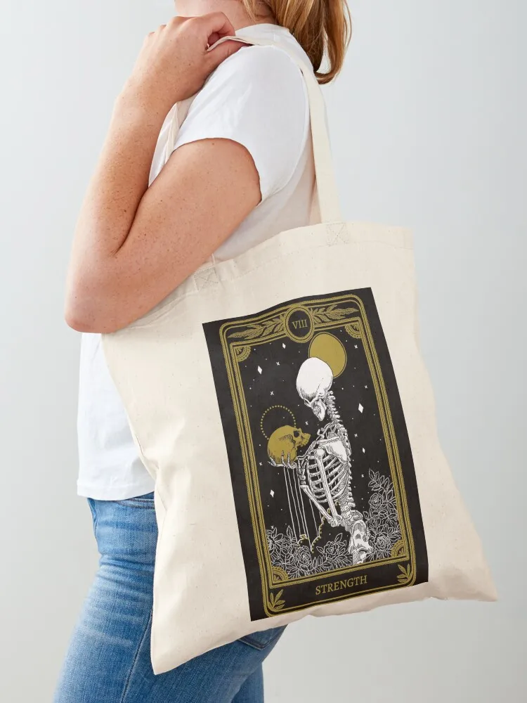 strenght tarot card Tote Bag personalized tote the tote bag hand bags