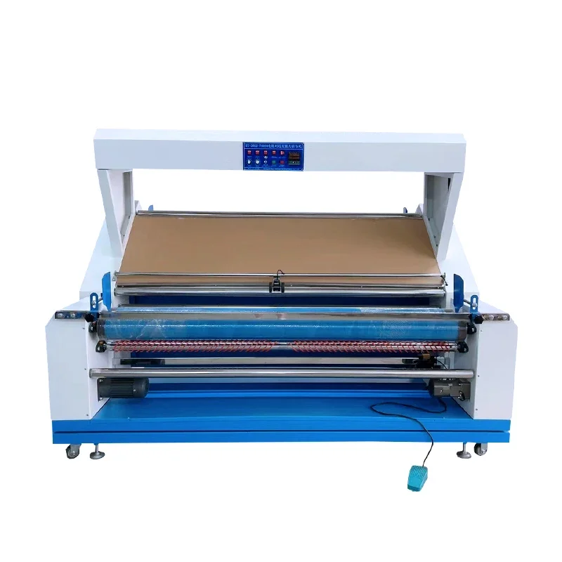 Textile automatic inspection and folding machine