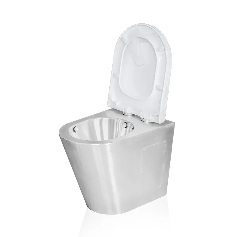 

304 stainless steel vacuum toilet new floor rust steel toilet