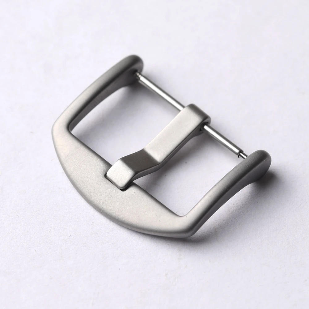 Hochwertiger Titanlegierungsverschluss, 20 mm, 22 mm, 24 mm, Vintage-Metallverschluss, Titanarmbandverschluss, Uhrenzubehör