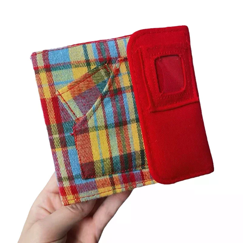 Picture 5: Creative Candy Color Loose-leaf Fabric Grid Card Book Photo Album Fashion Idol Photo Collection K- Photocards Collect Binder