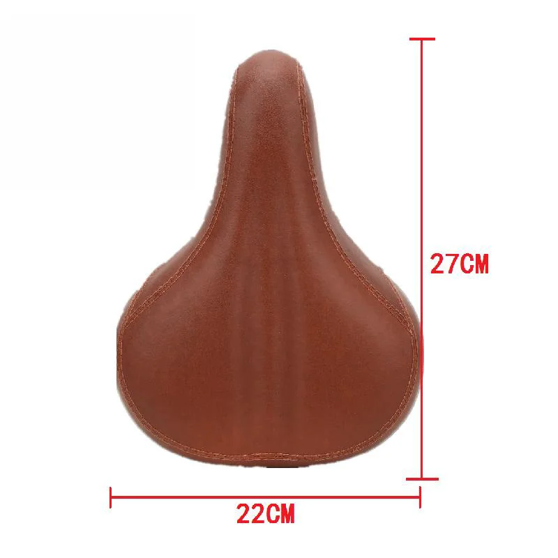 Comfort Bike Seat for Women or Men, Bicycle Saddle Replacement Padded Soft High Density Polyurethane Bike Seat Cushion