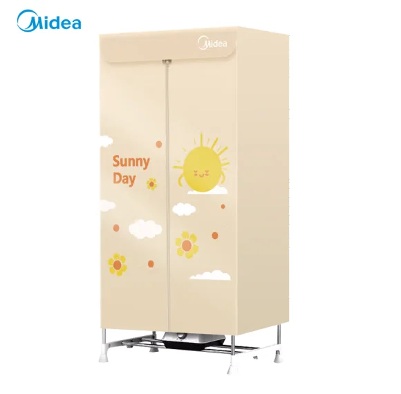 Midea dryer, household  clothes dryer, household large capacity box storage, intelligent timed children's clothing, HBGJ12A2H