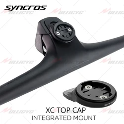 Syncros -10° XC Top CAP Computer Mount  Top Cover GPS Speeddometer Garmin/Bryton/Wahoo MTB Handlebar Bicycle Accessories