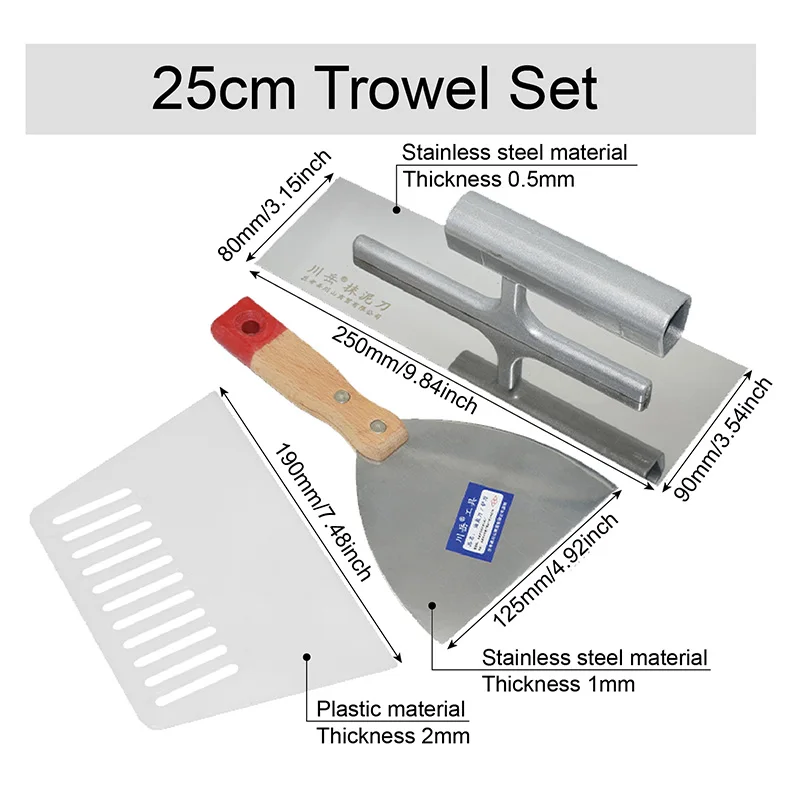 3 قطعة المعجون كشط أداة مجموعة 20 سنتيمتر 25 سنتيمتر 28 سنتيمتر الفولاذ المقاوم للصدأ التلقيح مجرفة 5 بوصة سكينة معجون 19 سنتيمتر مكشطة بلاستيكية للبناء