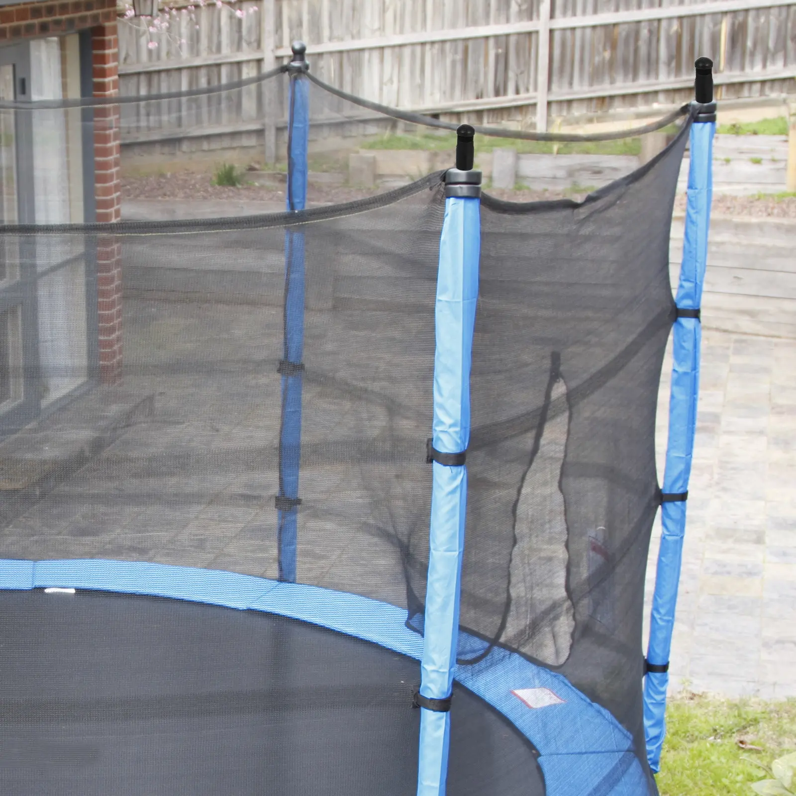 8Pcs Trampoline Net Pole Caps Strong Plastic End Covers for Enclosure Fixing Replacement Outdoor Accessories Parts of Trampoline