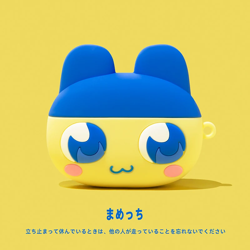 Silicone Soft Shell Cute Rabbit  Earphone Case Ornament Keychain for Apple AirPods 4 Pro 1 2 3  Transparent Protective Cover