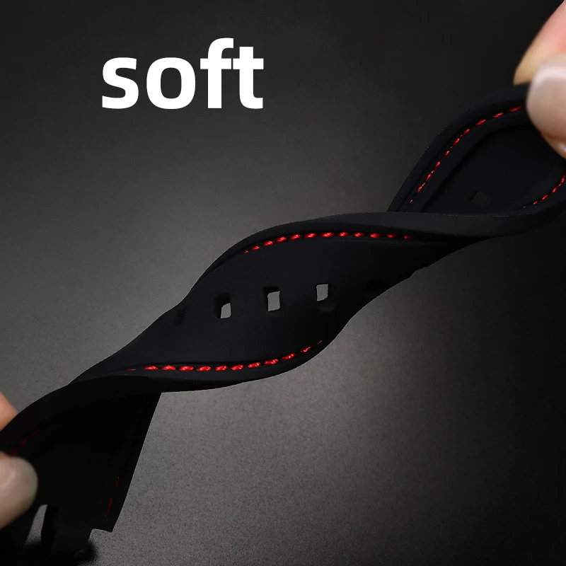 Ремешок силиконовый водонепроницаемый для Casio PROTREK Series PRW-3000 3100 6000 6100Y