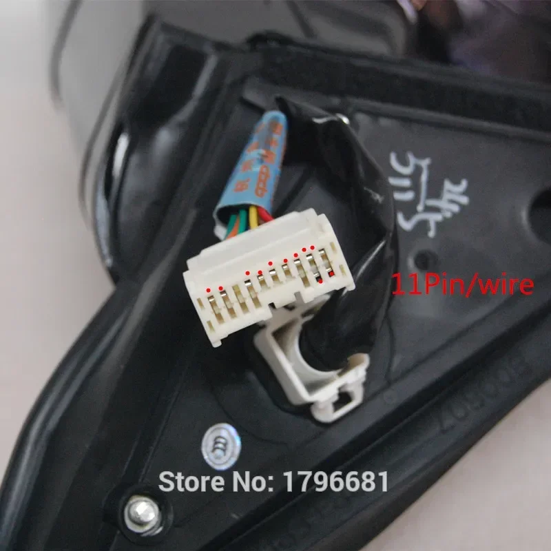 CAPQX 11Pin Auto Side Rearview Mirror For Honda Crosstour 2011-2014  Side Rear View Mirror Assembly