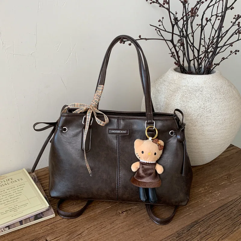 

2025 New Vintage Backpack for Women, Spacious Underarm Shoulder Tote, Sophisticated Crossbody Purse, Roomy & Versatile​