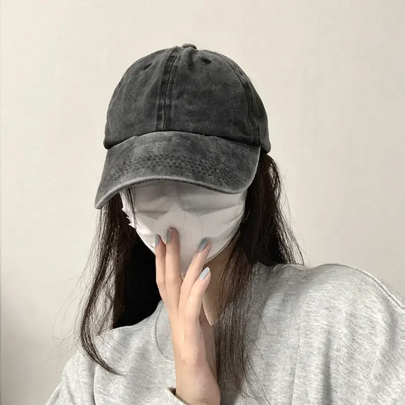 أزياء الرياضة قبعة القطن لينة أعلى قناع قبعات عارضة في الهواء الطلق Snapback قبعة القطن قبعة بيسبول للرجال والنساء #3