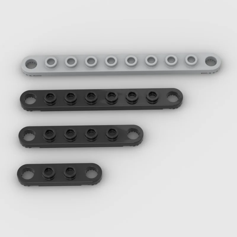 لوحة تقنية بأطراف مسننة 2719(1x10) 4442(1x8) 4263(1x4) 4262(1x6) قطع غيار لعبة مكعبات بناء الجسيمات الصغيرة