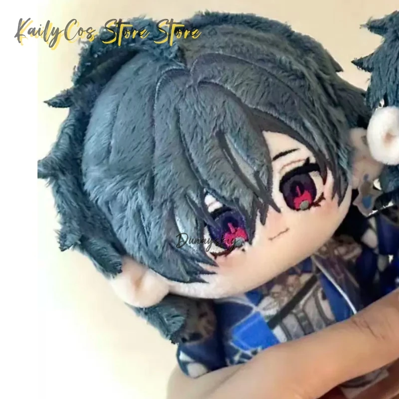 10cm Anime Genshin Impact Lohen Plushie Stuffed Lohen Plush Pandents Keychain Collectible Birthday Halloween Xmas Gifts - view 3